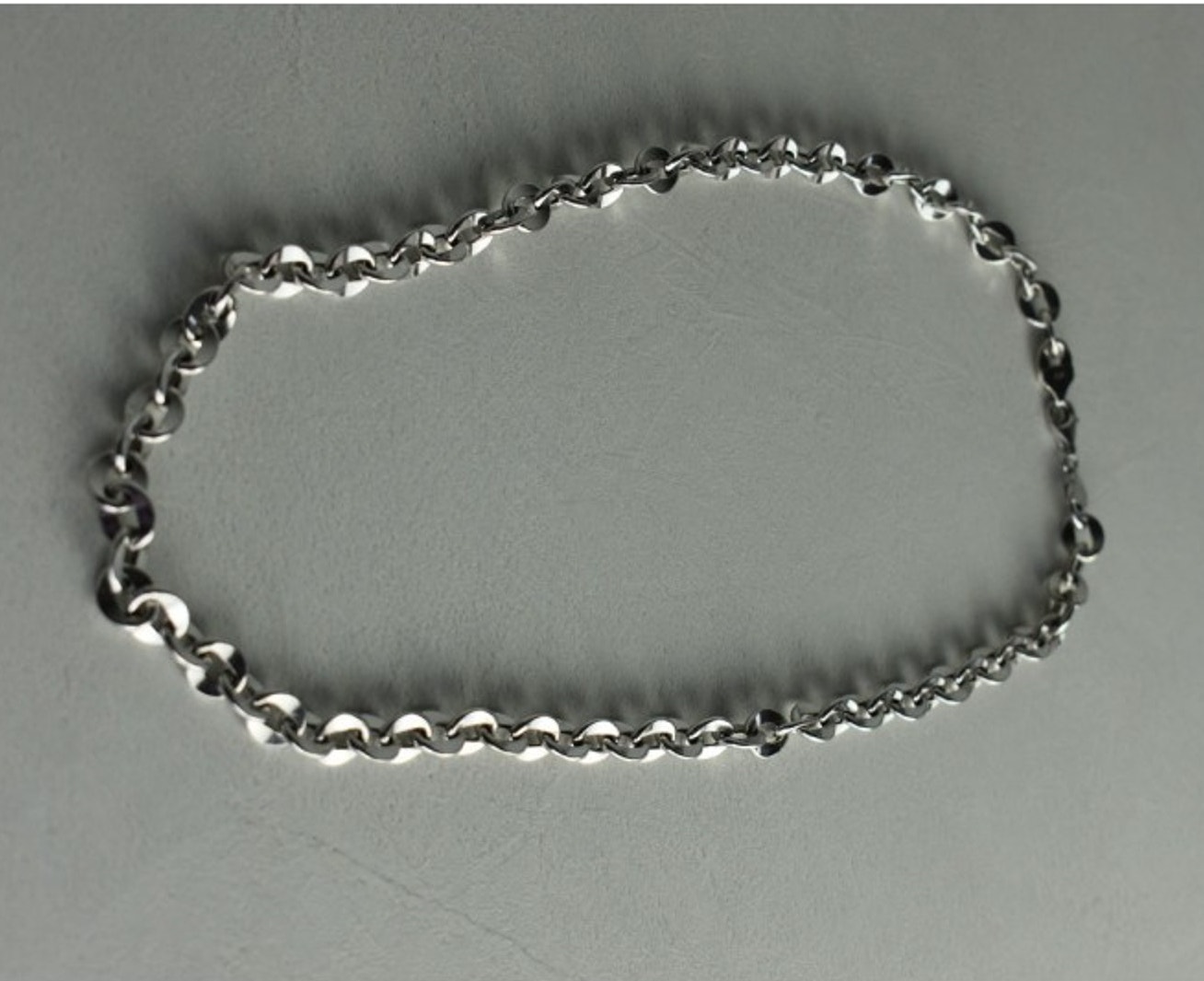925 Sterling Silver Chain Unisex 23.2 In